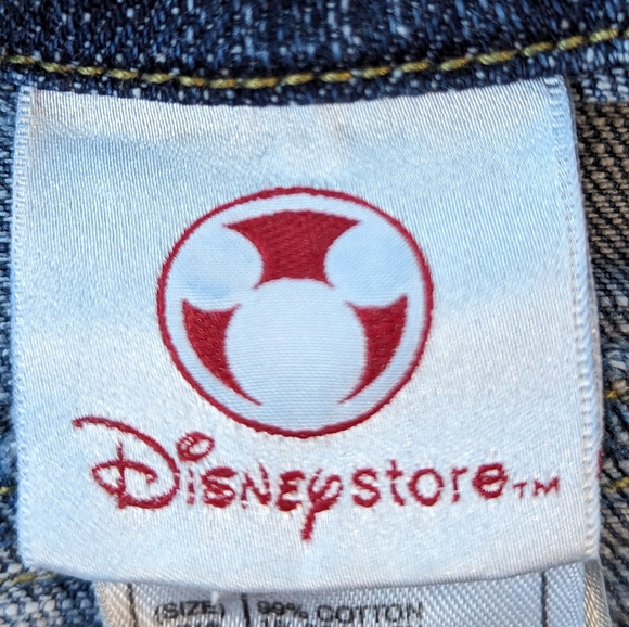 Disney princess little girls denim Jean jacket xxs 2/3 - Picture 10 of 10